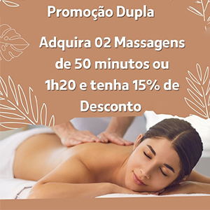 Promoção Dupla - 15% de desconto